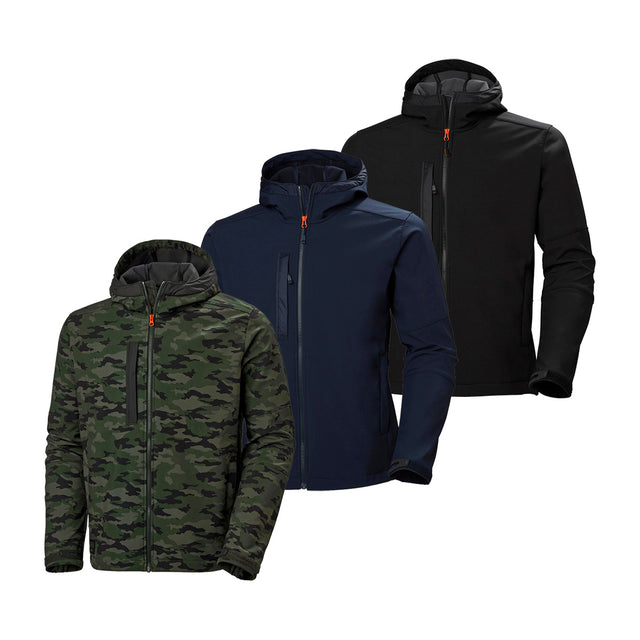 Giacca da lavoro Helly Hansen Kensington Hooded in Softshell