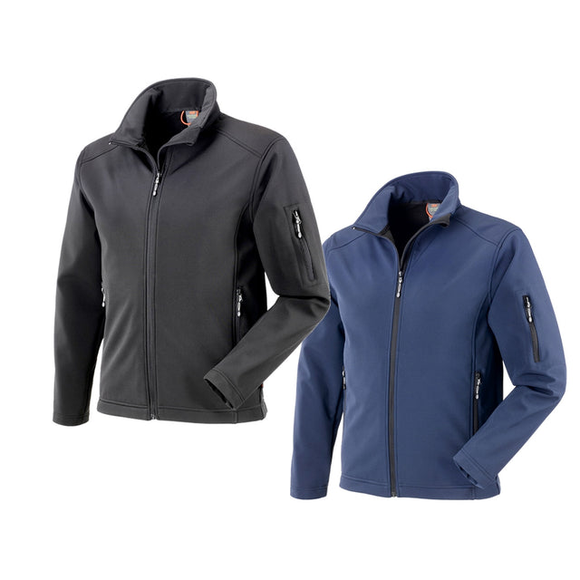 Giacca softshell Buffalo Neri da lavoro