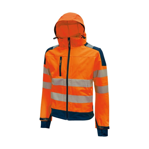 Giacca softshell U-Power Miky alta visibilità