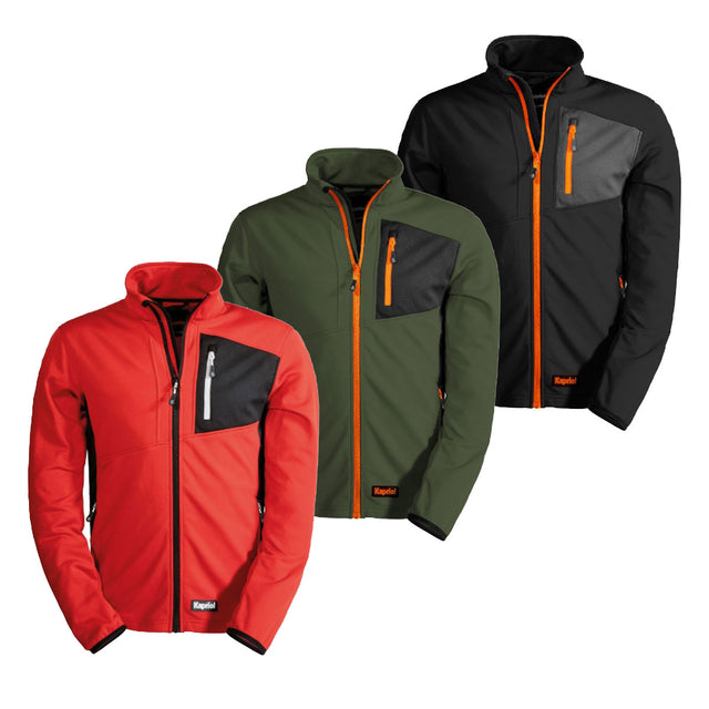 Giacca in pile Kapriol Tech KDRY Water Repellent