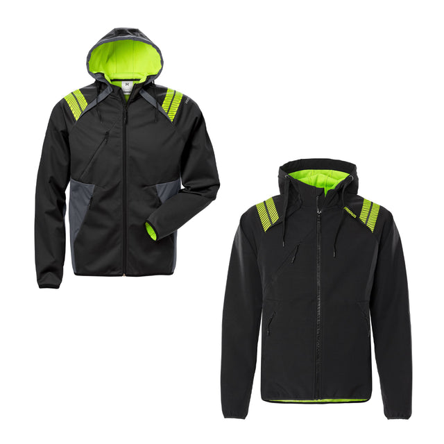 Fristads 7461 BON Giacca Softshell con cappuccio