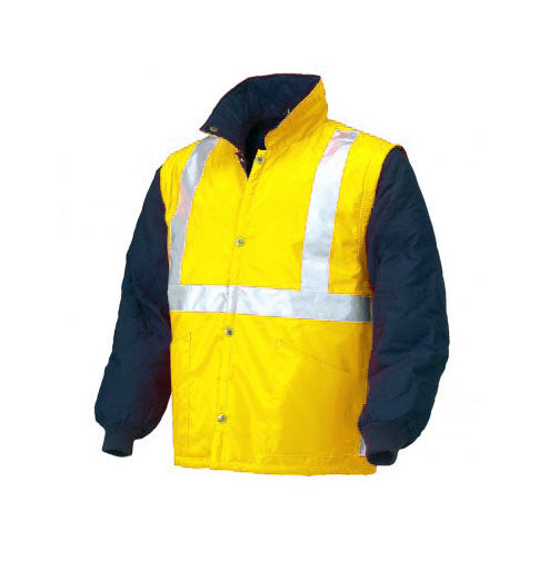 Gilet imbottito ad alta visibilità da lavoro Issa, Industrial Starter 04648N