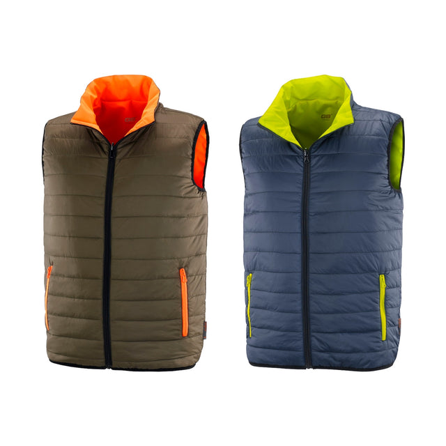 Gilet Neri Capua alta visibilità reversibile