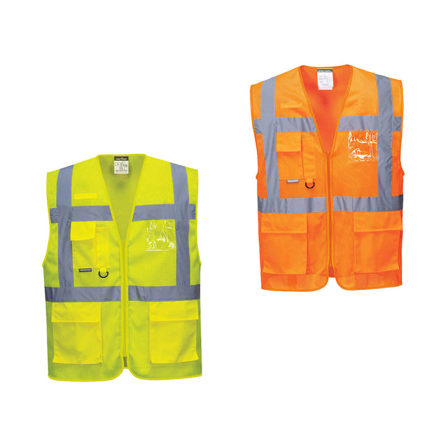 Gilet alta visibilità Portwest Atene Meshair Executive C376