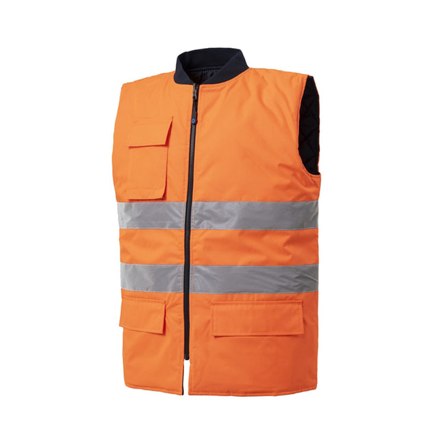 Gilet da lavoro reversibile alta visibilità Rossini Jim