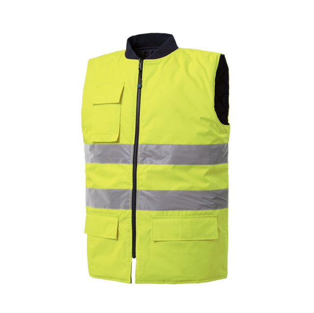 Gilet da lavoro reversibile alta visibilità Rossini Jim