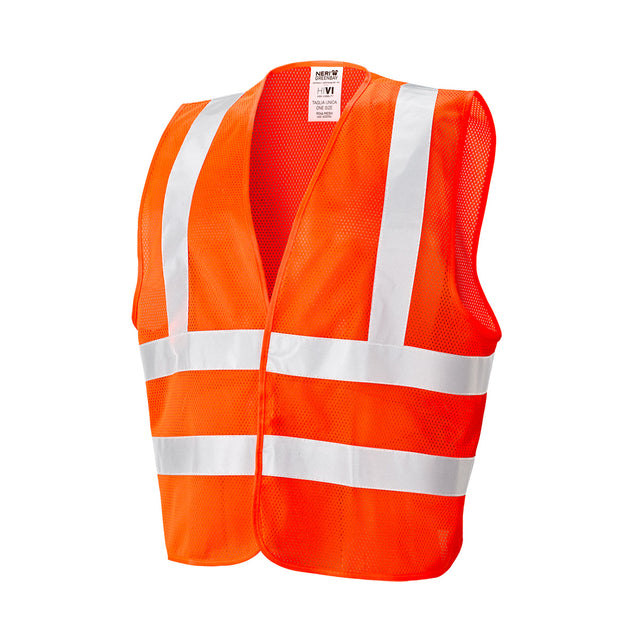 Gilet Neri 9046 Mesh da lavoro ad alta visibilità