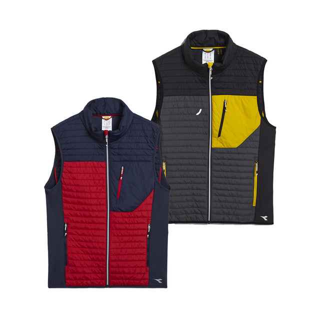 Gilet Diadora Light Vest Color Block da lavoro