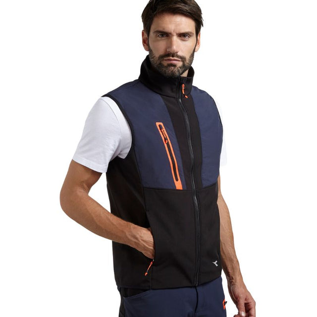 Gilet da lavoro in softshell Diadora Utility Vest Hybrid