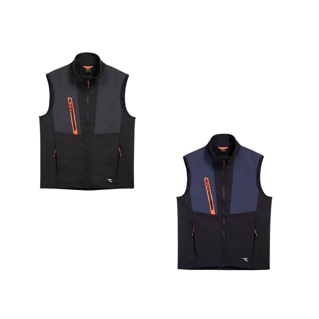 Gilet da lavoro in softshell Diadora Utility Vest Hybrid