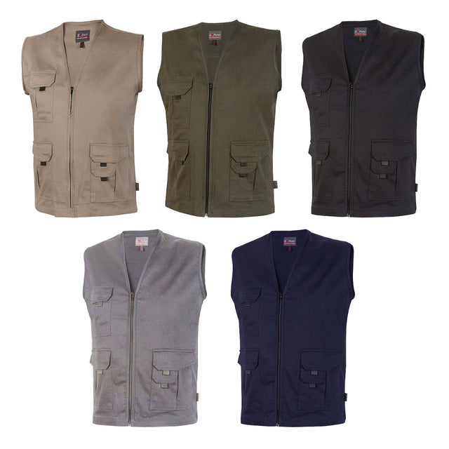 Gilet da lavoro multitasche U-Power Chica
