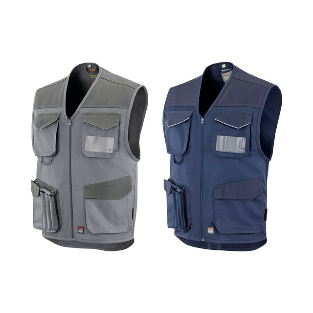 Gilet Neri Convoy multitasche da lavoro