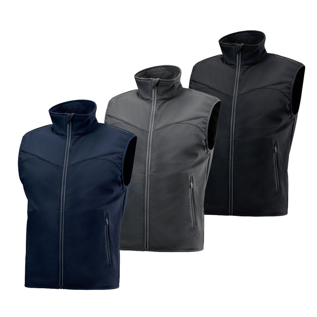Gilet Softshell da lavoro Neri Jackson