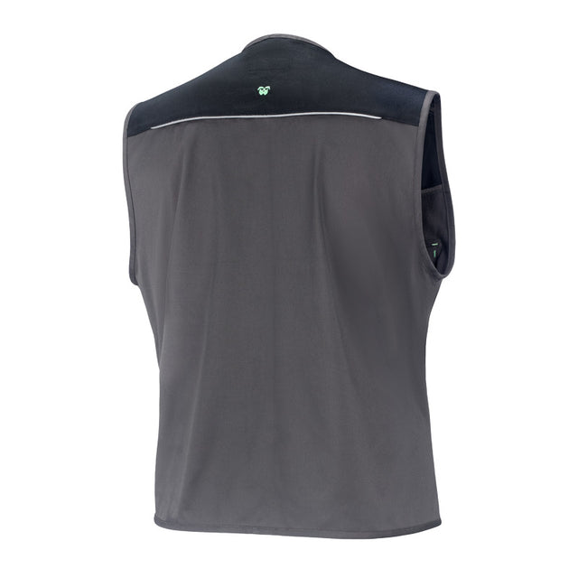 Gilet da lavoro Neri Discovery stretch multitasche