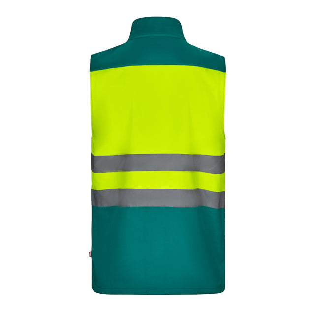 Gilet Velilla 305906 AV in soft shell bicolore ad alta visibilità