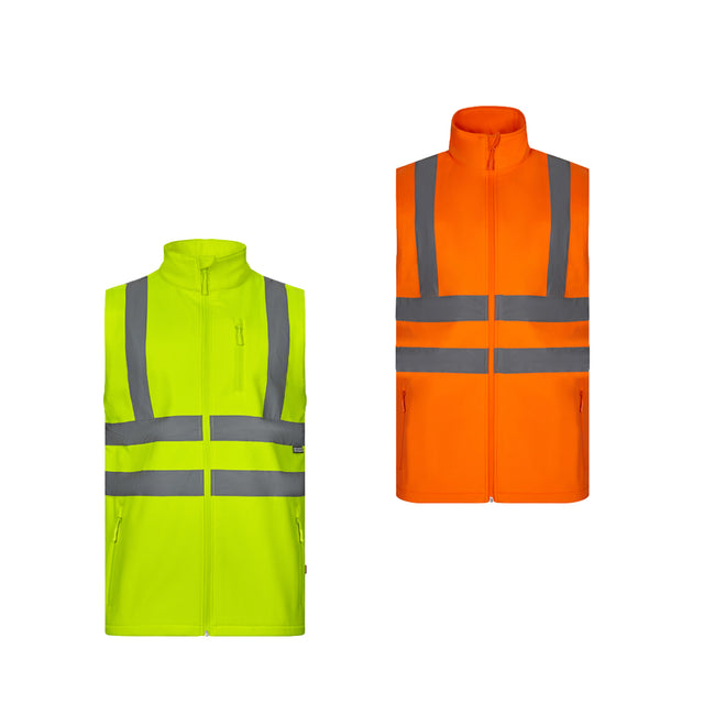 Gilet in soft shell alta visibilità Velilla 305905 AV
