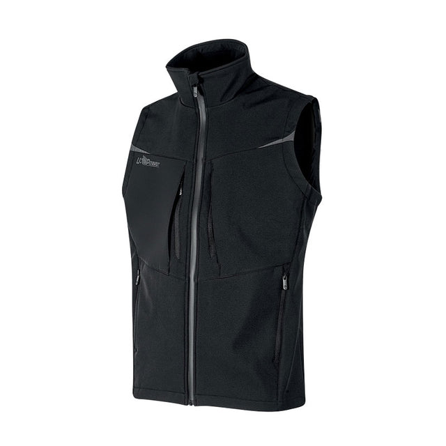 Gilet Softshell U-Power Brio da lavoro elasticizzato