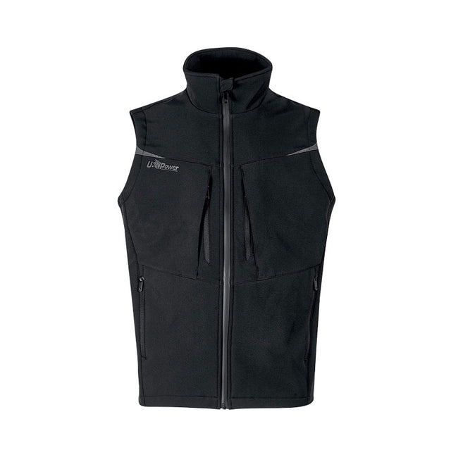 Gilet Softshell U-Power Brio da lavoro elasticizzato