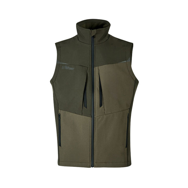 Gilet Softshell U-Power Brio da lavoro elasticizzato