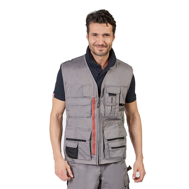 Gilet da lavoro multitasche U Power Fun