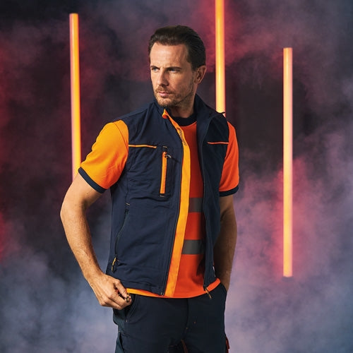 Gilet Saturn U-4 stretch elasticizzato U-Power per lavoro