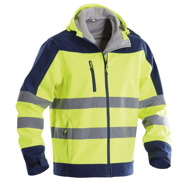Giubbotto in softshell alta visibilità P&P Loyal Bright HV GGX1R411