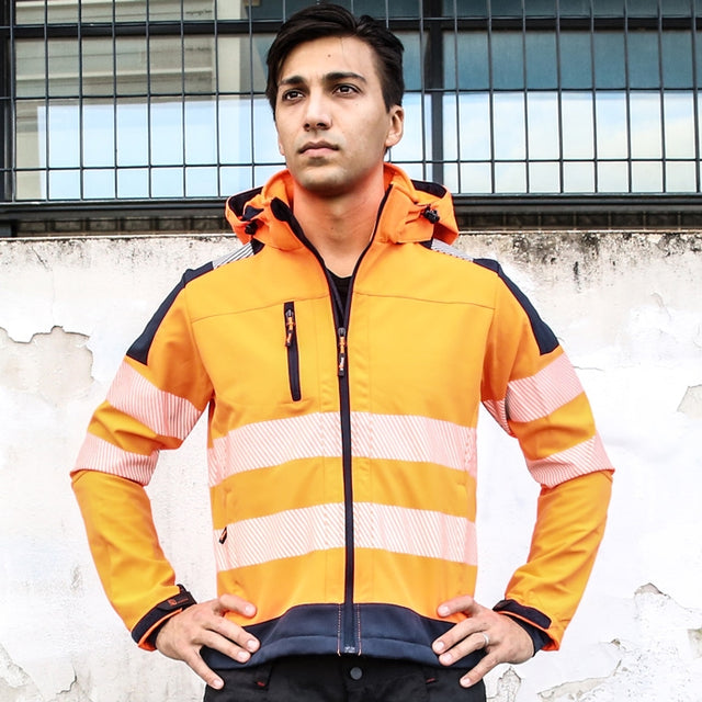 Giacca softshell U-Power Miky alta visibilità