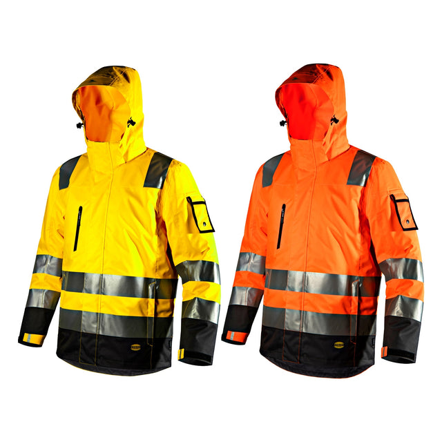 Giacca Diadora 2 in 1 HV alta visibilità da lavoro