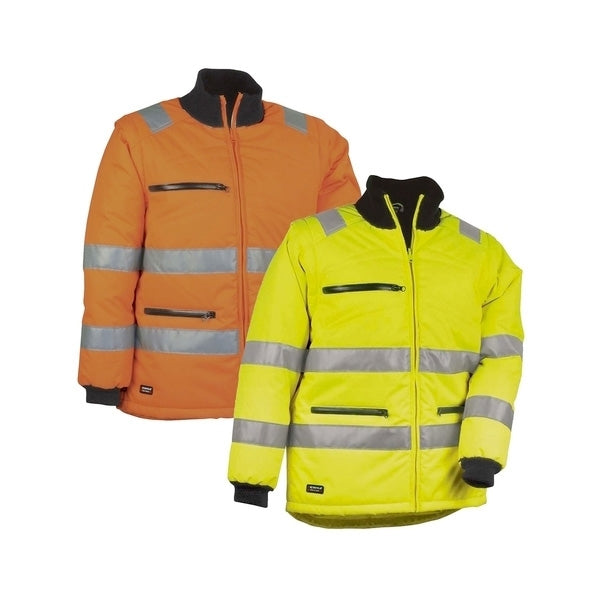 Giubbotto - gilet da lavoro ad alta visibilità Cofra Neon