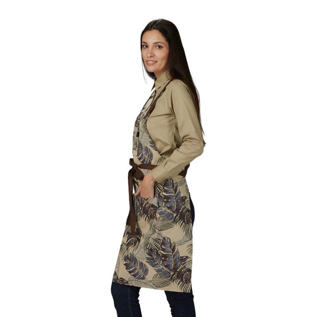 Grembiule da cucina con pettorina Gary's 100035 floreale