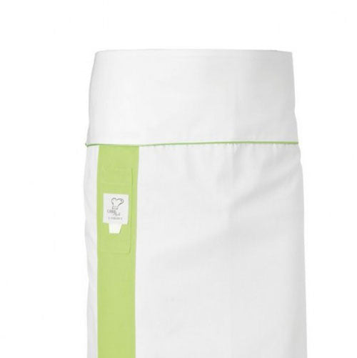 Grembiule da cucina Giblor’s Alex Bianco/Pistacchio 15P08H616