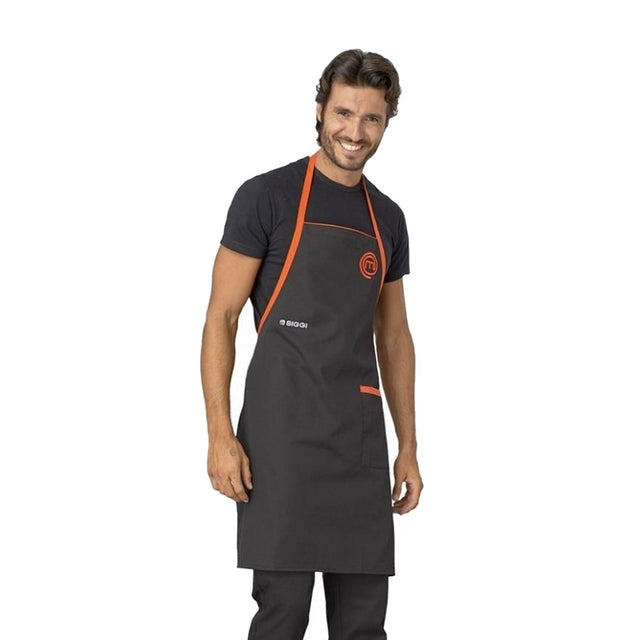 Grembiule cuoco Siggi Master Chef Nero art. 26PZ0332