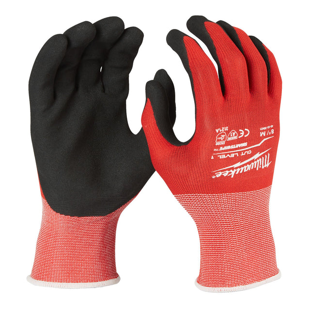 Guanti Milwaukee CUT A da lavoro in nitrile