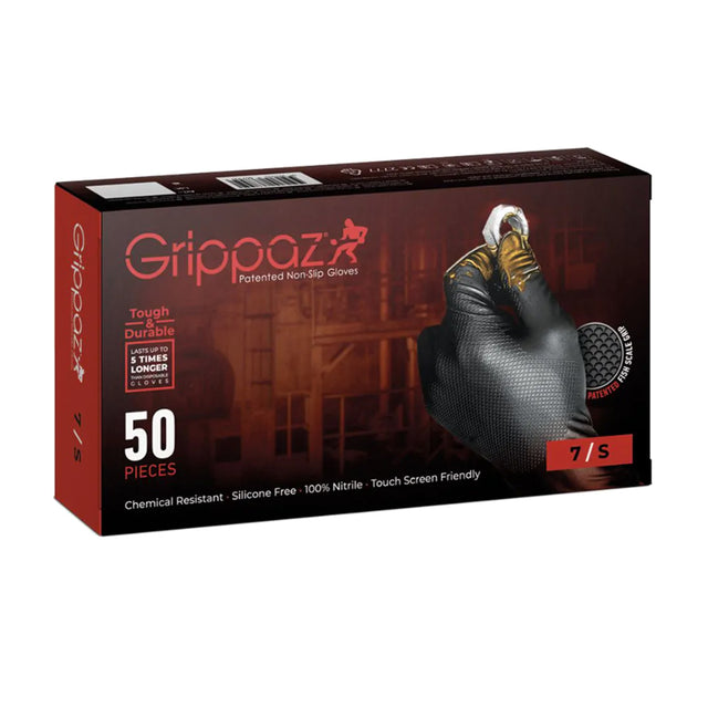 Guanti neri in nitrile grippaz Issaline 246BK