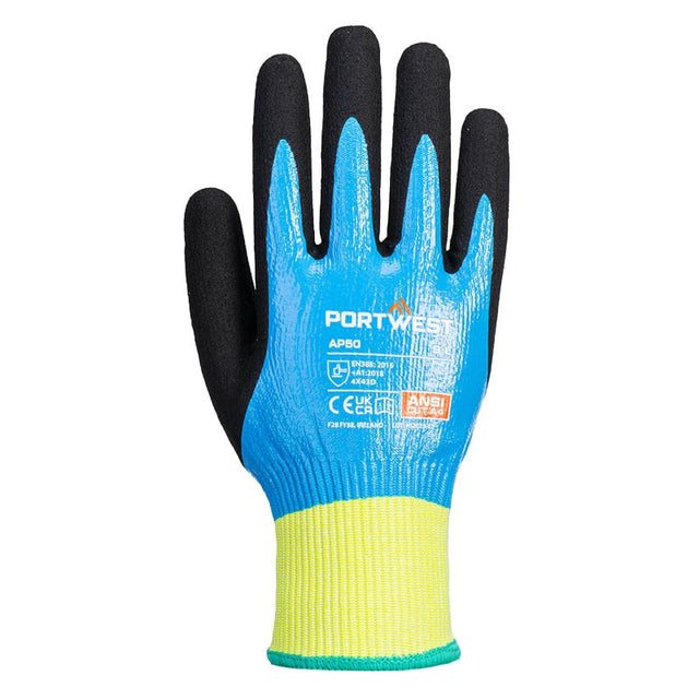 Guanti Aqua Cut Pro AP50 Portwest in nitrile da lavoro