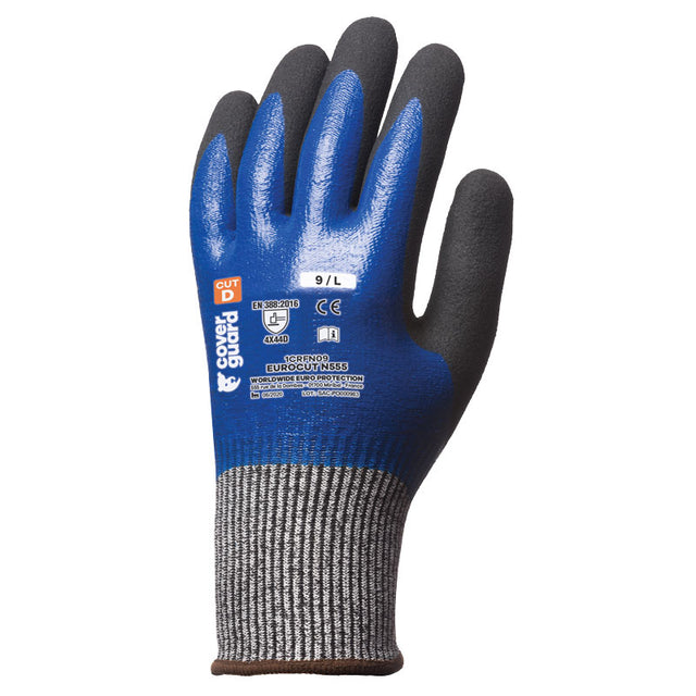 Guanti in nitrile spalmati Eurocut N555 Coverguard