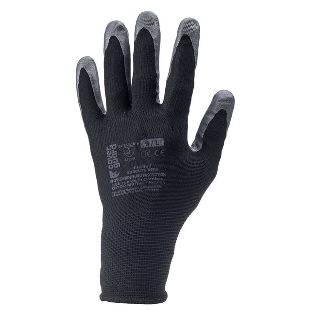 Guanti da lavoro Coverguard Eurolite 1Nibb spalmati in nitrile
