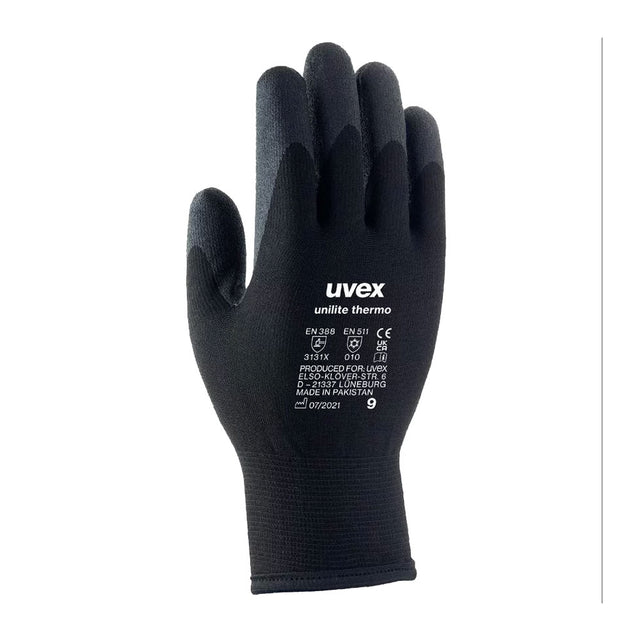 Guanti termici Uvex unilite Thermo TG spalmati