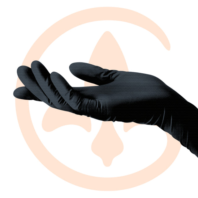 Guanti in nitrile Gardening Eko Grip Dark monouso