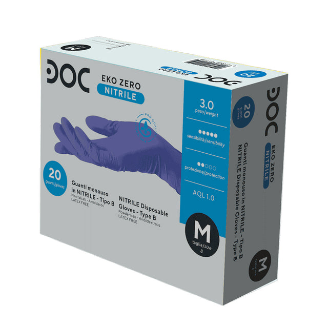 Gardening Eko Zero Ultra Light Soft Guanti in nitrile