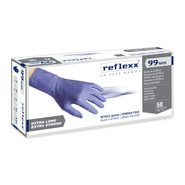 Guanti in nitrile Reflexx R99 NHR per alto rischio monouso