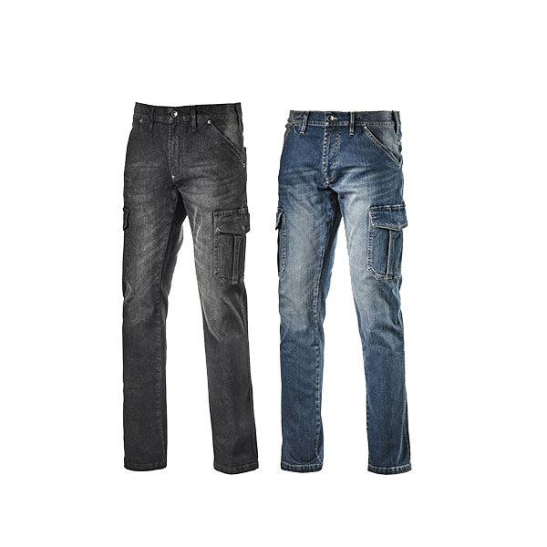 Diadora Utility Cargo Denim Jeans lavoro