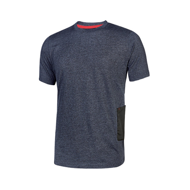 T-shirt U Power Road da lavoro slim-fit