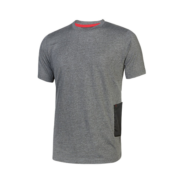 T-shirt U Power Road da lavoro slim-fit