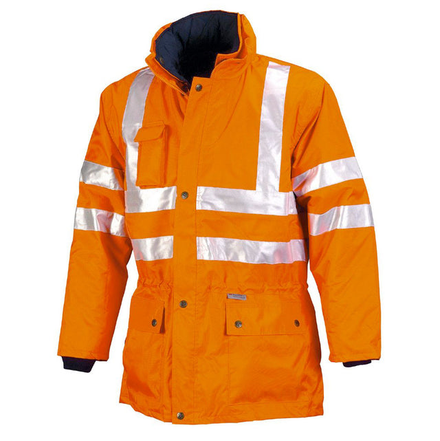 Giacca da lavoro ad alta visibilità imbottita, Issa, Industrial Starter 04644N
