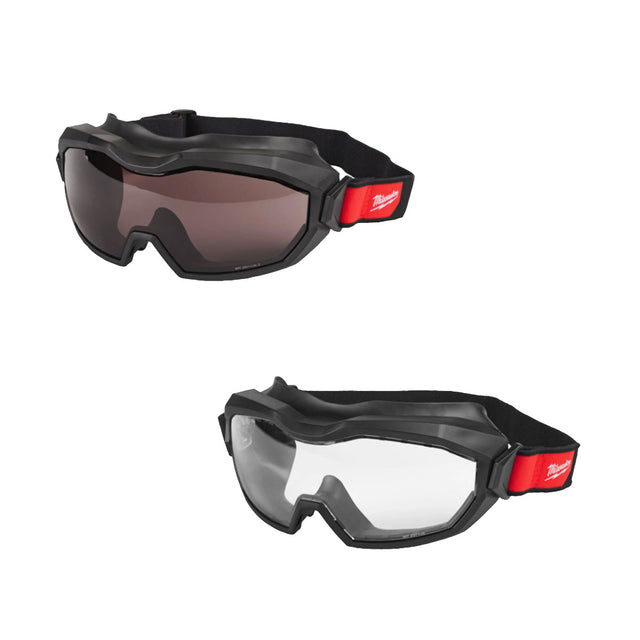 Milwaukee High Profile Vented Occhiali a maschera protettivi