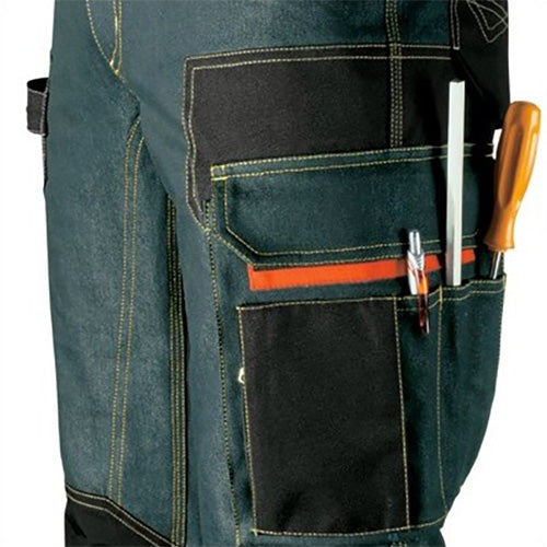 U Power Platinum Button Jeans pantaloni da lavoro