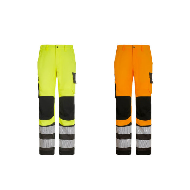 Pantaloni alta visibilità P&P Loyal Proflex AVB02238 HV Bicolore