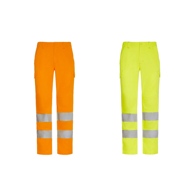 Pantaloni da lavoro alta visibilità P&P Loyal Workfit AVC02208 HV