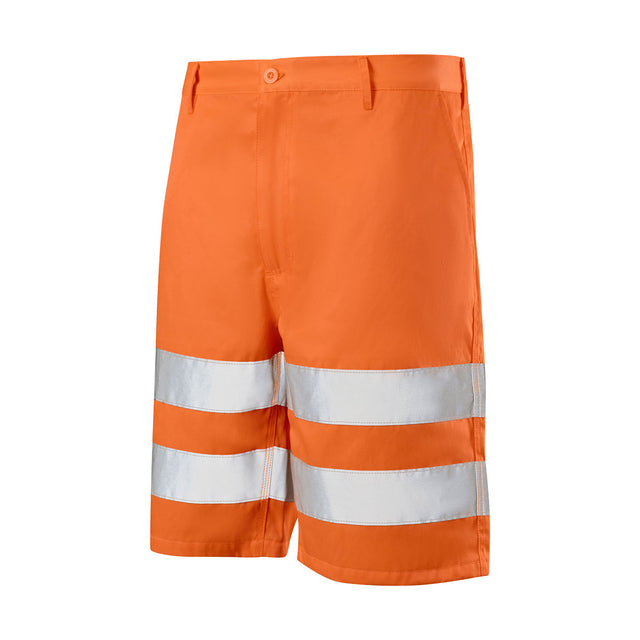 Pantaloni corti alta visibilità Neri Amarillo